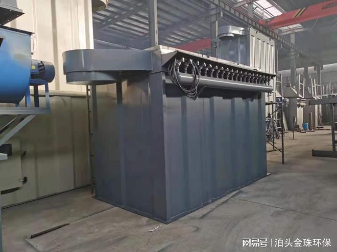 江南JN体育铸造厂脉冲布袋除尘器的制作安装流程(图1)